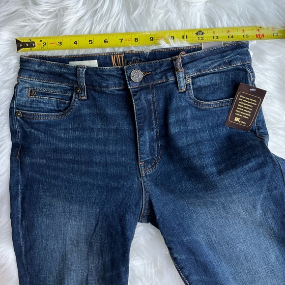 🆕 KUT from the Kloth Women's Skinny High Rise Jeans Blue Dark Wash Size 6 - Picture 9 of 12